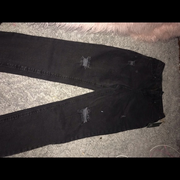 Urban Outfitters Denim - High Waist Distressed Mom Jeans